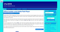 Desktop Screenshot of irfanweb.com